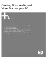 HP Pavilion w5100 Getting Started Manual предпросмотр