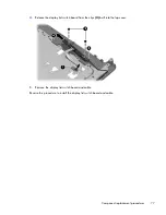 Предварительный просмотр 85 страницы HP PAVILLION DV7 Maintenance And Service Manual