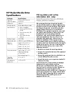 Предварительный просмотр 12 страницы HP PD5000Z User Manual