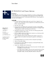 Preview for 1 page of HP PE420N Fact Sheet