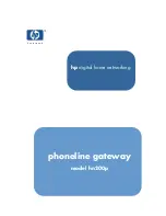 HP Phoneline Gateway hn200p User Manual предпросмотр