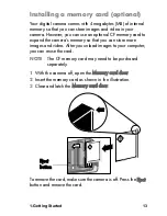 Предварительный просмотр 13 страницы HP photosmart 120 SERIES User Manual