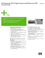 Preview for 1 page of HP Photosmart 6221 Specifications