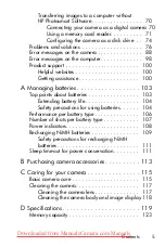 Preview for 5 page of HP Photosmart E317 User Manual