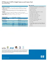 Preview for 4 page of HP PhotoSmart M307xi Specifications