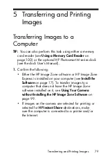 Предварительный просмотр 79 страницы HP Photosmart M417 User Manual