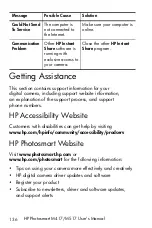 Предварительный просмотр 136 страницы HP Photosmart M417 User Manual