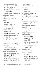 Предварительный просмотр 174 страницы HP Photosmart M417 User Manual