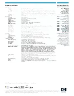 Предварительный просмотр 2 страницы HP PhotoSmart M547 Datasheet