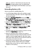 Preview for 164 page of HP Photosmart R707 User Manual