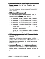 Preview for 175 page of HP Photosmart R707 User Manual