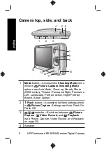 Предварительный просмотр 6 страницы HP Photosmart R830 series Quick Start Manual