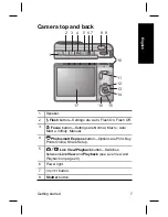 Предварительный просмотр 7 страницы HP Photosmart R927 Manual