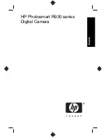 Предварительный просмотр 1 страницы HP Photosmart R930 series User Manual