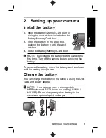 Предварительный просмотр 9 страницы HP Photosmart R930 series User Manual