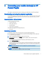 Preview for 11 page of HP Pocket Playlist User Manual