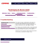 Preview for 17 page of HP Presario 5800 Series Maintenance & Service Manual