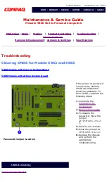 Preview for 20 page of HP Presario 5800 Series Maintenance & Service Manual