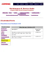 Preview for 36 page of HP Presario 5800 Series Maintenance & Service Manual