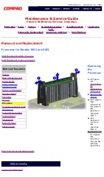 Preview for 62 page of HP Presario 5800 Series Maintenance & Service Manual