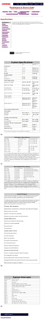 Preview for 78 page of HP Presario 5800 Series Maintenance & Service Manual