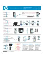 Предварительный просмотр 1 страницы HP Presario SG3500 - Desktop PC Setup Poster