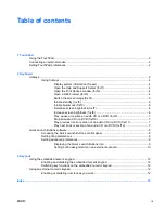 Preview for 3 page of HP Presario V6100 - Notebook PC User Manual