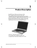 Preview for 6 page of HP Presario X1200 - Notebook PC Maintenance And Service Manual