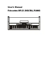 HP Princeton HP-21 Instruction Manual предпросмотр