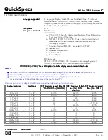 Preview for 26 page of HP Pro 3010 Specification