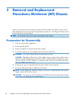 Предварительный просмотр 52 страницы HP Pro 3125 - Minitower PC Maintenance & Service Manual