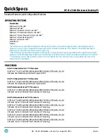 Preview for 3 page of HP Pro 3500 Series Overview