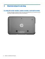 Предварительный просмотр 14 страницы HP Pro Slate 10 EE G1 Maintenance And Service Manual