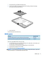 Предварительный просмотр 33 страницы HP Pro Slate 10 EE G1 Maintenance And Service Manual