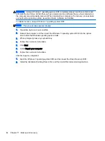 Preview for 74 page of HP Pro x2 612 G1 User Manual