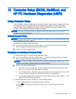 Preview for 81 page of HP ProBook 430 G2 User Manual