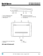 Preview for 2 page of HP ProBook 445 Specification