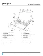 Предварительный просмотр 1 страницы HP ProBook 4535s Quickspecs