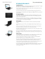 Предварительный просмотр 2 страницы HP ProBook 470 Datasheet