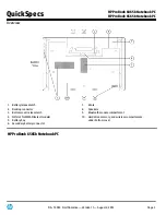 Предварительный просмотр 3 страницы HP ProBook 6465b Specification