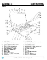 Предварительный просмотр 4 страницы HP ProBook 6465b Specification