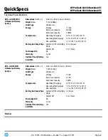 Предварительный просмотр 22 страницы HP ProBook 6465b Specification