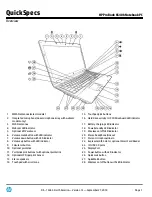 HP ProBook 6540b Quickspecs предпросмотр