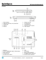 Предварительный просмотр 2 страницы HP ProBook 6540b Quickspecs