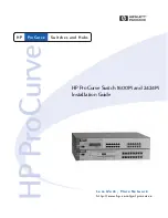 HP ProCurve 1600M Installation Manual предпросмотр