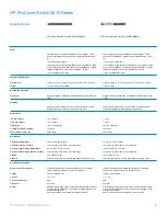 Preview for 7 page of HP ProCurve 2610-12PWR Specifications