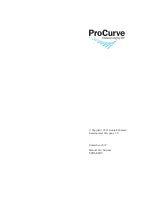 Предварительный просмотр 464 страницы HP ProCurve 2610-24 Management And Configuration Manual