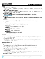 Preview for 3 page of HP ProCurve 3500yl Series Specifications