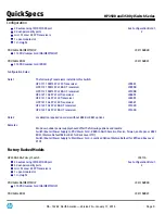 Preview for 9 page of HP ProCurve 3500yl Series Specifications