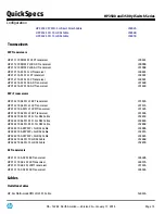 Preview for 13 page of HP ProCurve 3500yl Series Specifications